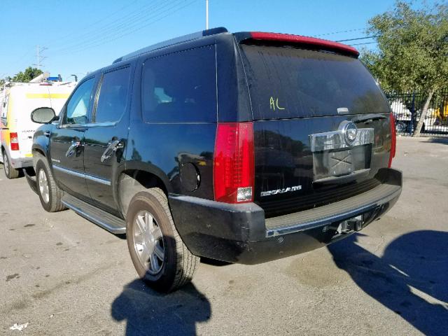 1GYFK63897R192799 - 2007 CADILLAC ESCALADE L BLACK photo 3