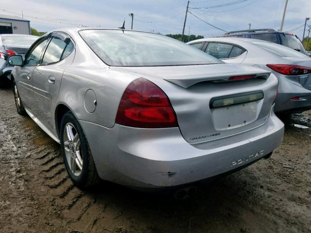 2G2WR554661194141 - 2006 PONTIAC GRAND PRIX SILVER photo 3