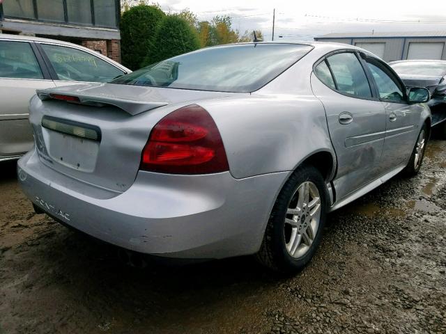 2G2WR554661194141 - 2006 PONTIAC GRAND PRIX SILVER photo 4