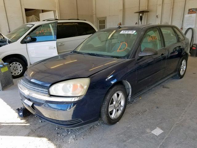 1G1ZT62825F113174 - 2005 CHEVROLET MALIBU MAX 黑色 照片 2
