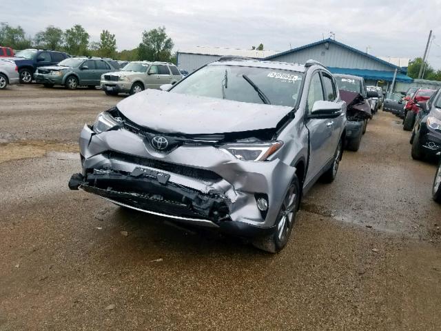 JTMDFREV2JJ234757 - 2018 TOYOTA RAV4 LIMIT GRAY photo 2