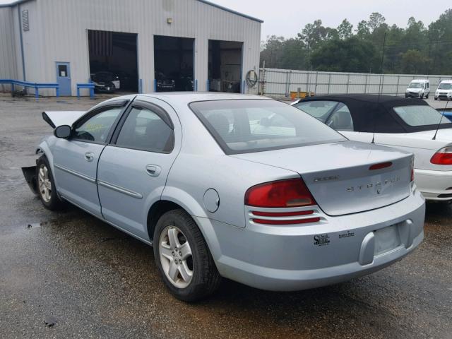 1B3EL56R42N114820 - 2002 DODGE STRATUS ES SILVER photo 3