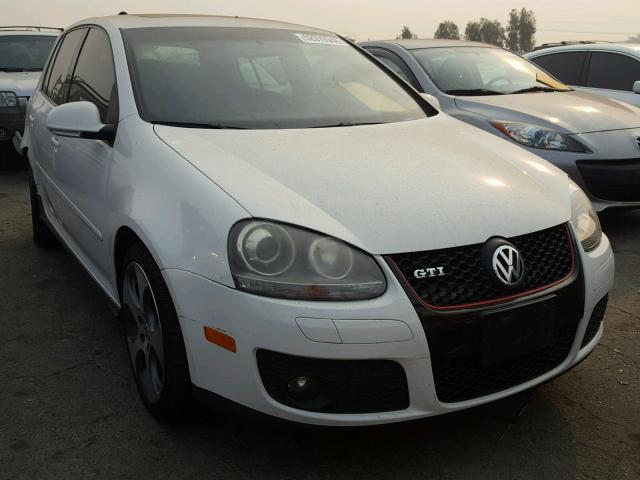 WVWHV91K27W027409 - 2007 VOLKSWAGEN NEW GTI WHITE photo 1