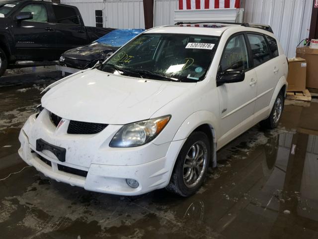 5Y2SL62843Z435755 - 2003 PONTIAC VIBE WHITE photo 2