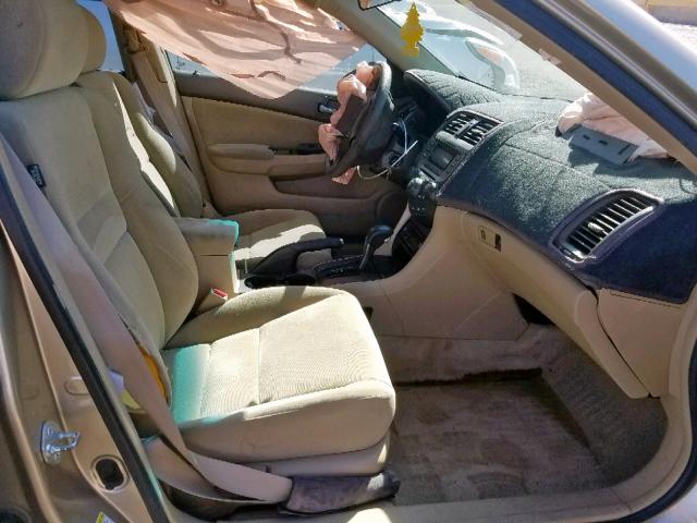 1HGCM56486A133702 - 2006 HONDA ACCORD LX GOLD photo 5