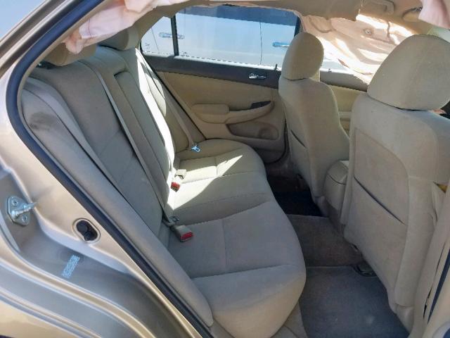 1HGCM56486A133702 - 2006 HONDA ACCORD LX GOLD photo 6