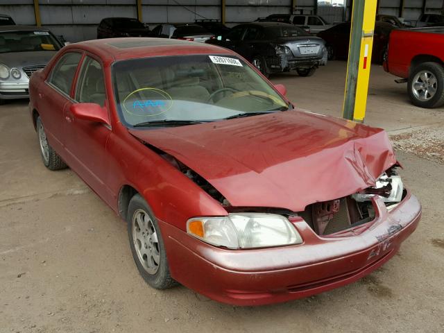 1YVGF22CXY5132918 - 2000 MAZDA 626 ES RED photo 1