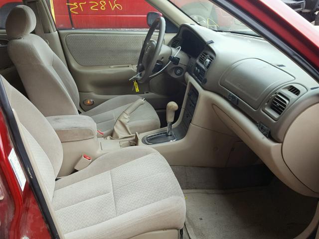 1YVGF22CXY5132918 - 2000 MAZDA 626 ES RED photo 5