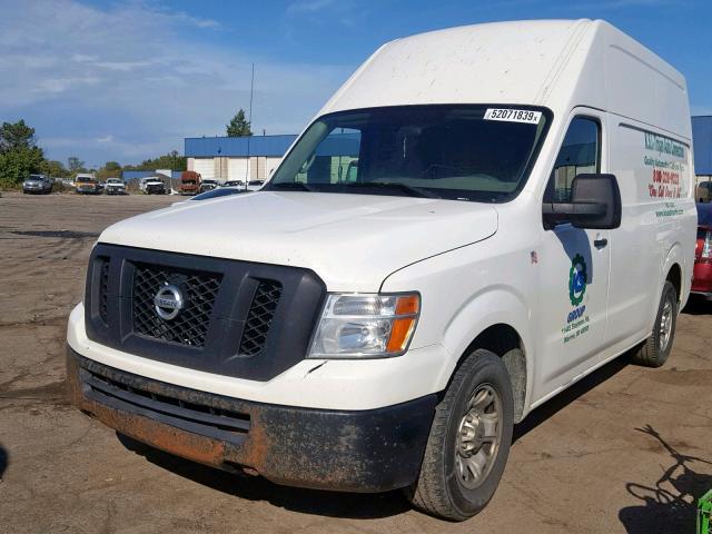 1N6BF0LY8CN106984 - 2012 NISSAN NV 2500 WHITE photo 2