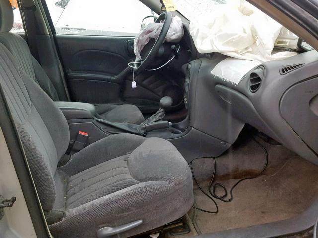 1G2NF52E4YC519755 - 2000 PONTIAC GRAND AM S GRAY photo 5