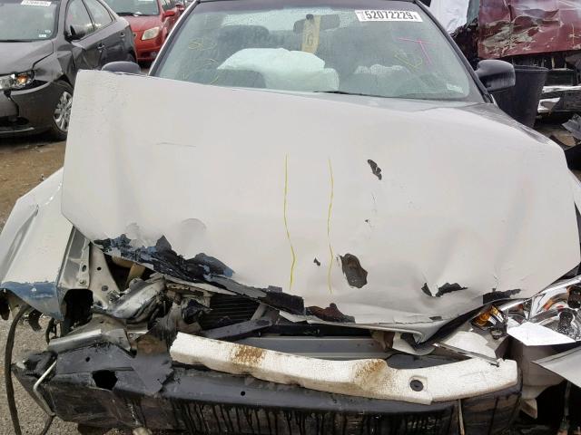 1G2NF52E4YC519755 - 2000 PONTIAC GRAND AM S GRAY photo 7