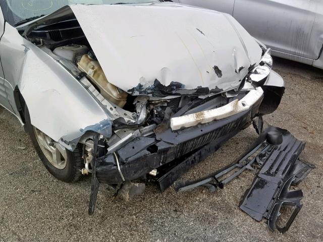 1G2NF52E4YC519755 - 2000 PONTIAC GRAND AM S GRAY photo 9