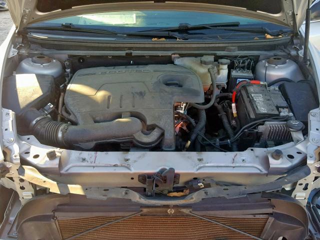 1G1ZC5EU9BF362540 - 2011 CHEVROLET MALIBU 1LT SILVER photo 7