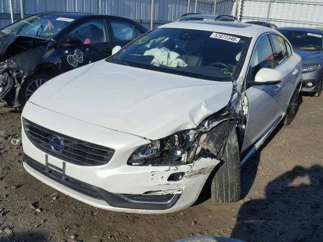 YV149MTK5H2429799 - 2017 VOLVO S60 PREMIE WHITE photo 2