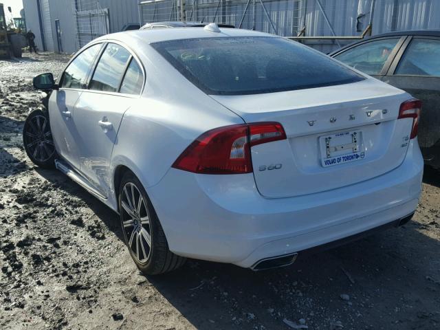 YV149MTK5H2429799 - 2017 VOLVO S60 PREMIE WHITE photo 3