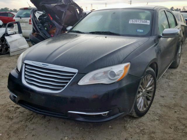 1C3CCBCG3DN623568 - 2013 CHRYSLER 200 LIMITE BLACK photo 2