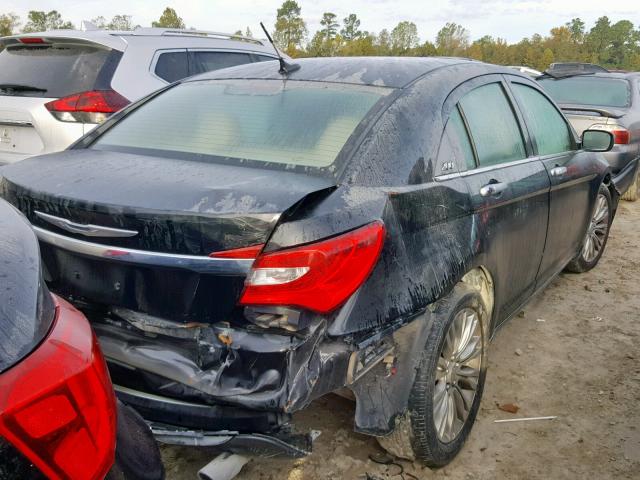 1C3CCBCG3DN623568 - 2013 CHRYSLER 200 LIMITE BLACK photo 4