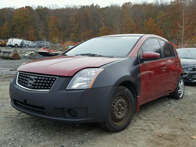 3N1AB61E17L612980 - 2007 NISSAN SENTRA 2.0 RED photo 2