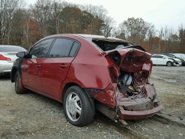 3N1AB61E17L612980 - 2007 NISSAN SENTRA 2.0 RED photo 3