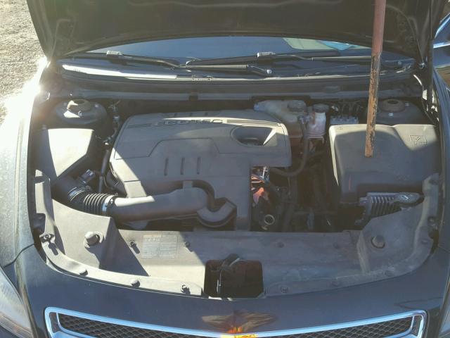 1G1ZB5E15BF344397 - 2011 CHEVROLET MALIBU LS შავი ფოტო 7