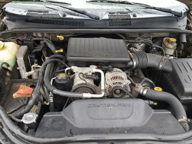 1J4GW58N94C267064 - 2004 JEEP GRAND CHER TAN photo 7