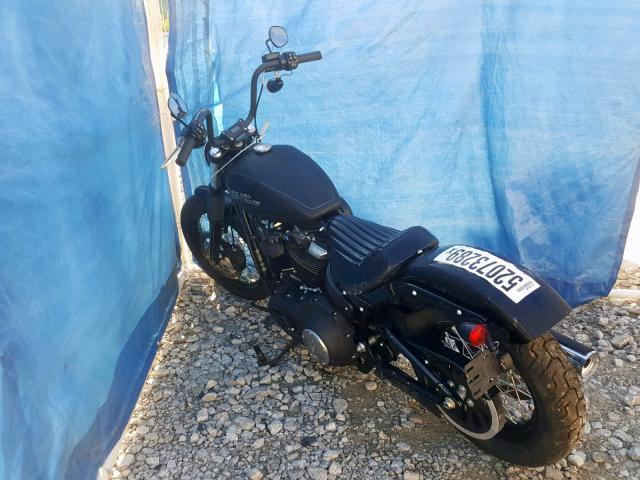 1HD1YJJ13KC011682 - 2019 HARLEY-DAVIDSON FXBB BLACK photo 3