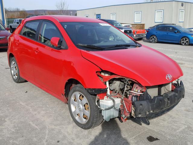 2T1LE40E29C011456 - 2009 TOYOTA COROLLA MA RED photo 1