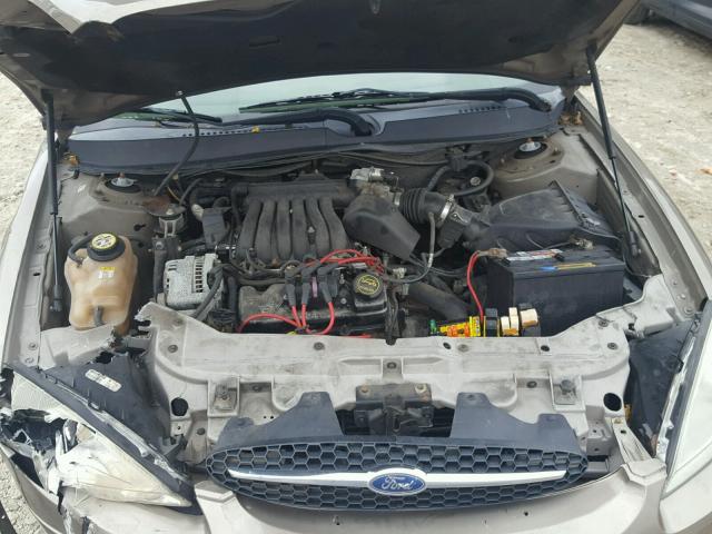 1FAFP552X2G265330 - 2002 FORD TAURUS SES TAN photo 7