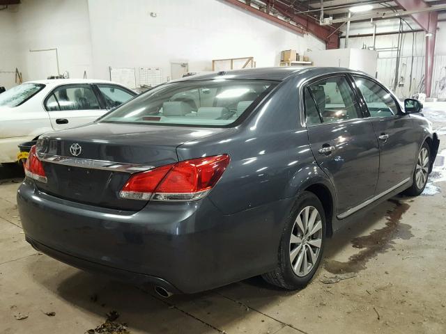 4T1BK3DB0BU425628 - 2011 TOYOTA AVALON BAS Boz foto 4