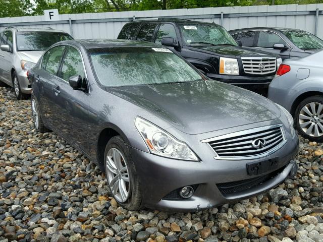 JN1CV6AR3CM677249 - 2012 INFINITI G37 GRAY photo 1