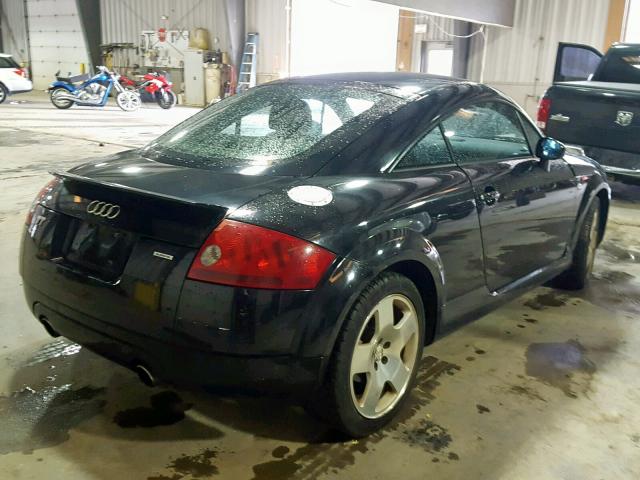 TRUWT28N421011342 - 2002 AUDI TT QUATTRO BLACK photo 4