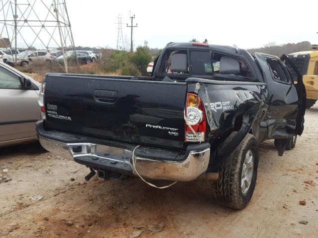 5TFTU4GN8FX071411 - 2015 TOYOTA TACOMA PRE BLACK photo 4