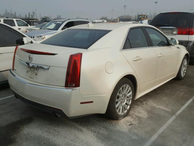 1G6DE5EG5A0149093 - 2010 CADILLAC CTS LUXURY WHITE photo 4