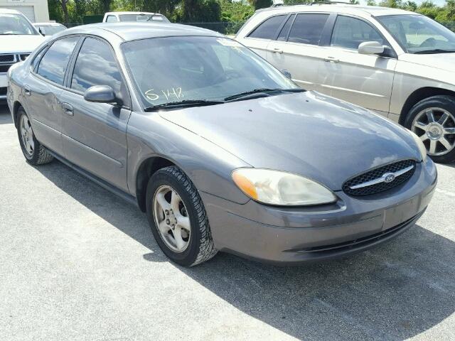 1FAFP55U82A177459 - 2002 FORD TAURUS SES GRAY photo 1