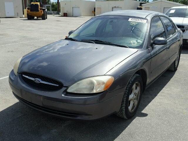 1FAFP55U82A177459 - 2002 FORD TAURUS SES GRAY photo 2