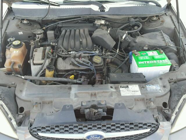 1FAFP55U82A177459 - 2002 FORD TAURUS SES GRAY photo 7