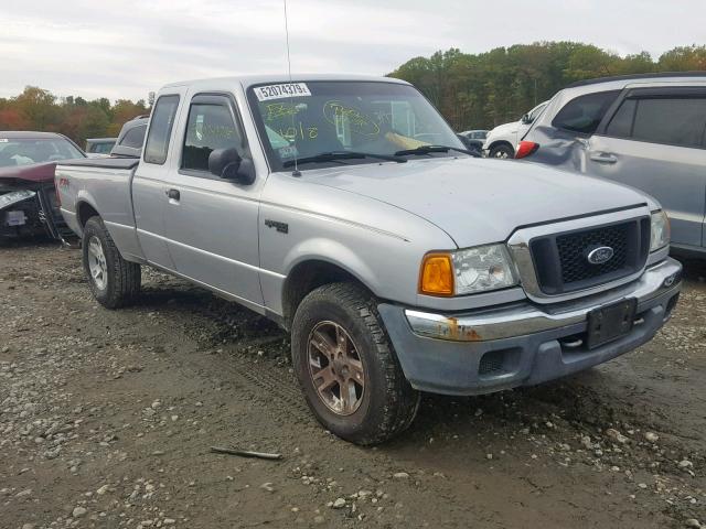 1FTYR15E94TA13028 - 2004 FORD RANGER SUP SILVER photo 1