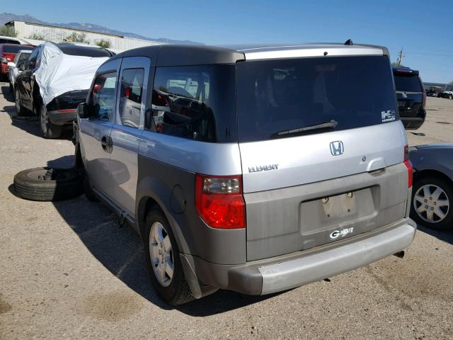 5J6YH185X3L013868 - 2003 HONDA ELEMENT EX SILVER photo 3