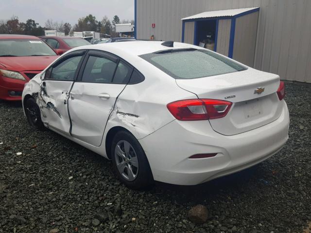 1G1BB5SM3H7218462 - 2017 CHEVROLET CRUZE LS YELLOW photo 3