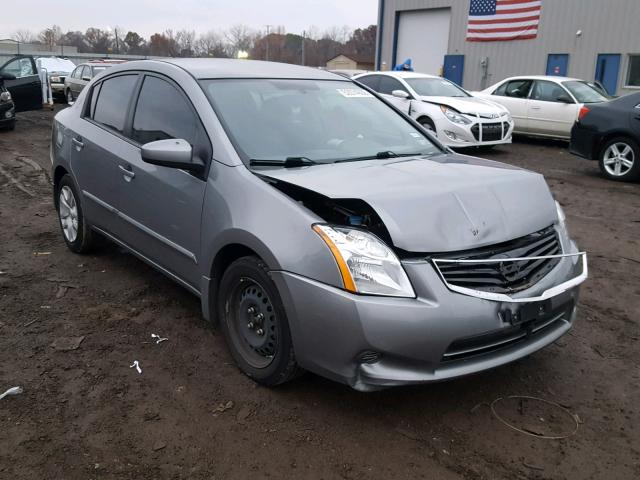 3N1AB6AP3CL747034 - 2012 NISSAN SENTRA 2.0 GRAY photo 1