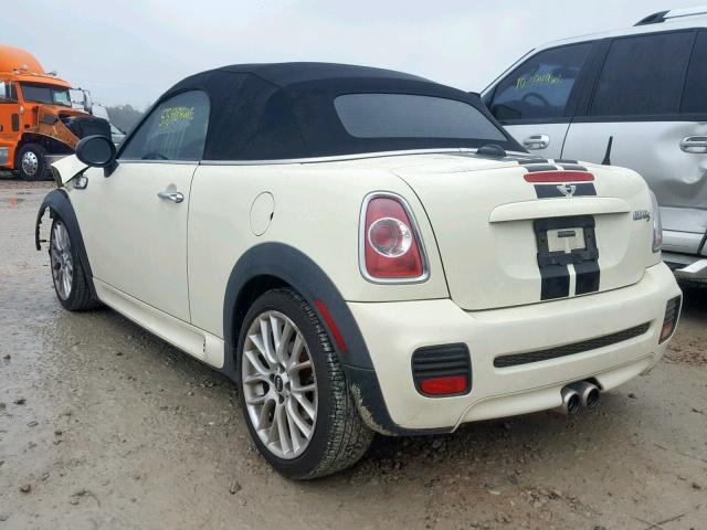 WMWSY3C59DT565889 - 2013 MINI COOPER ROA WHITE photo 3