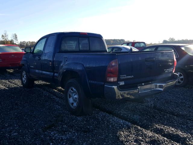 5TETU62N85Z111013 - 2005 TOYOTA TACOMA PRE BLUE photo 3