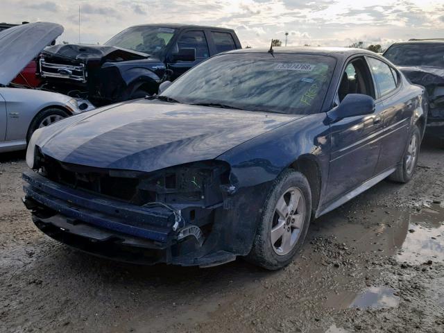 2G2WP522X51353041 - 2005 PONTIAC GRAND PRIX BLUE photo 2