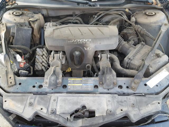 2G2WP522X51353041 - 2005 PONTIAC GRAND PRIX BLUE photo 7
