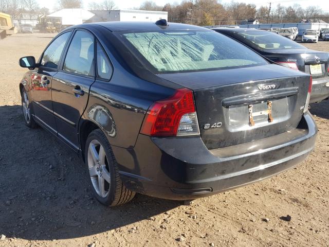 YV1MS390682373683 - 2008 VOLVO S40 2.4I BLACK photo 3