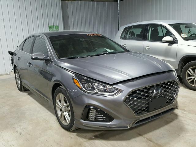 5NPE34AF5JH726464 - 2018 HYUNDAI SONATA SPO GRAY photo 1