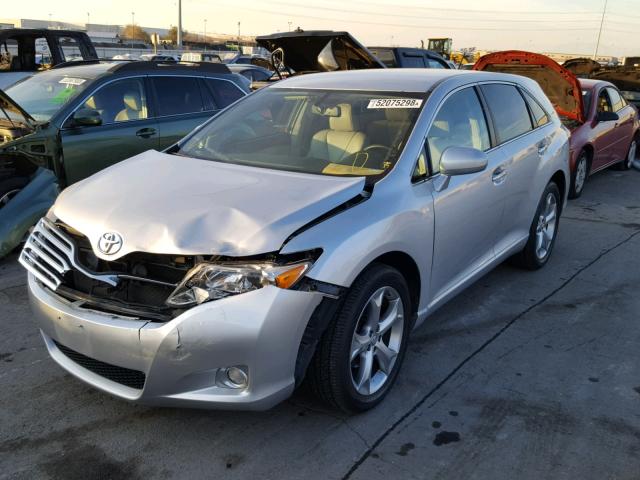 4T3BK11A19U007290 - 2009 TOYOTA VENZA BASE SILVER photo 2