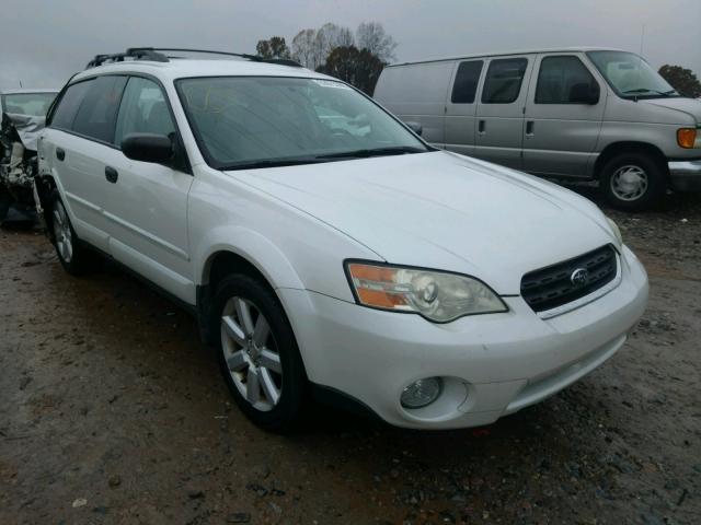 4S4BP61C977303436 - 2007 SUBARU LEGACY OUT WHITE photo 1