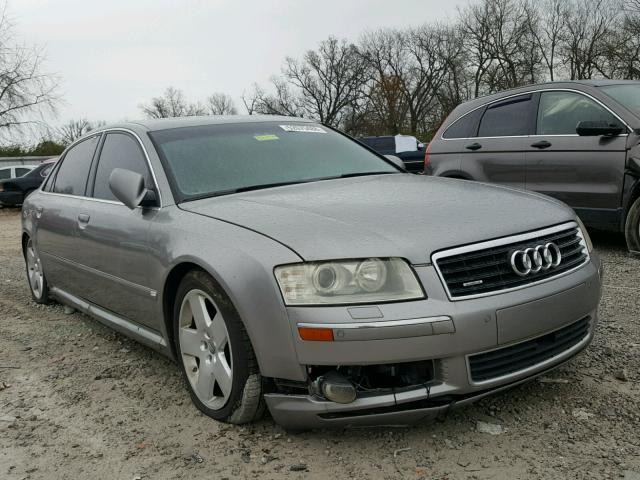 WAUML44E24N011495 - 2004 AUDI A8 L QUATT GRAY photo 1