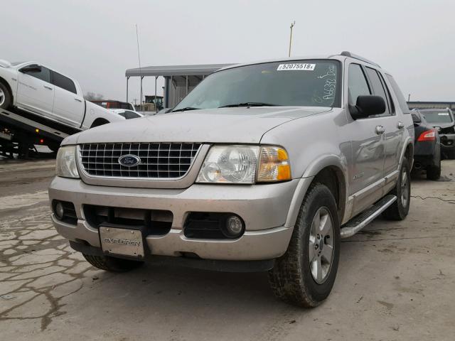 1FMZU65K45UA66393 - 2005 FORD EXPLORER L SILVER photo 2